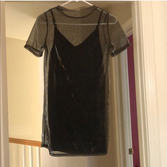 Shimmery Mini Dress - Picture 2 of 2